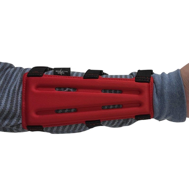 SAS 8" Armguard Archery Bow Range with 3-Strap Buckles (Black) - Image 4